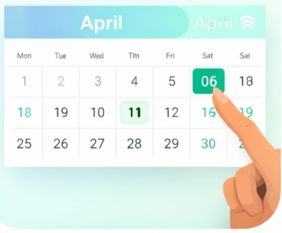 Select Date and Time